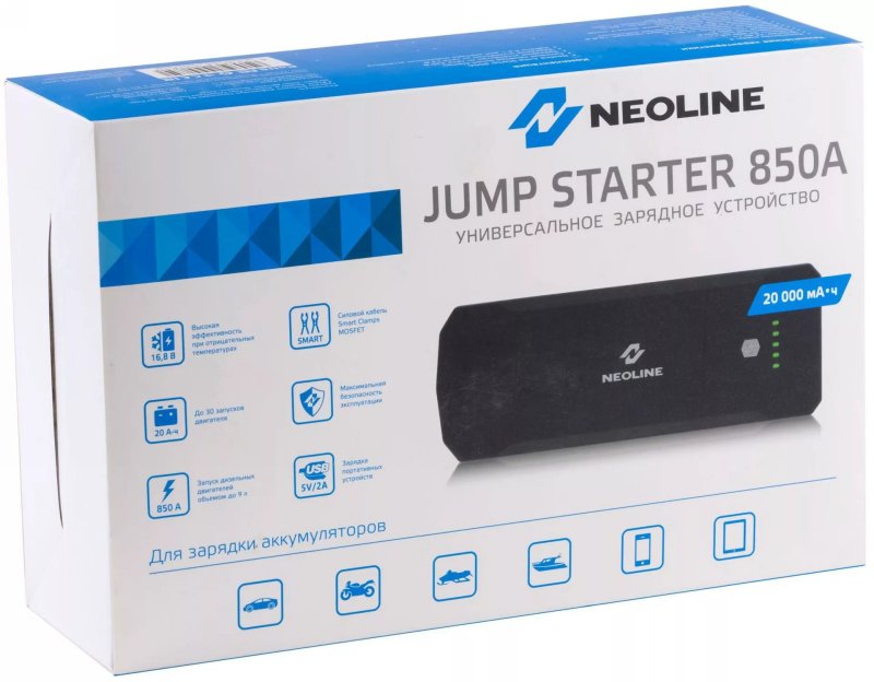 Jump Starter 850A от компании Neoline