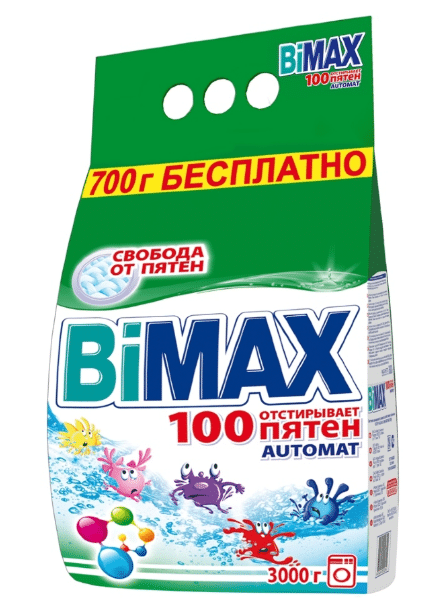 Стиральный порошок Bimax 100 пятен
