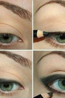 Как подвести глаза карандашом